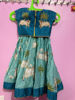 Picture of Teal blue pichwai lehenga 1-2y