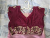 Picture of Moonga fancy saree with gotapatti work