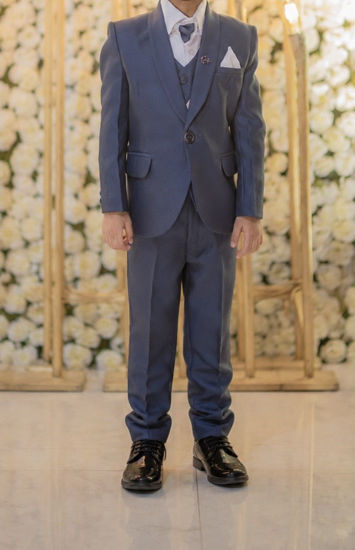 Picture of Navy Blue 5-Piece Suit Set  4-5Y
