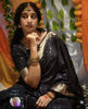 Picture of Maheshwari silk saree with stitched blouse
