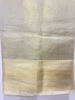 Picture of Golden tissue saree with multi use blouse