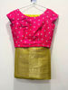 Picture of Silk saree with multi use blouse