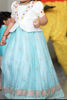 Picture of Pure Tissue petite point work lehenga 6-7Y