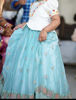 Picture of Pure Tissue petite point work lehenga 6-7Y