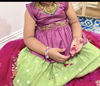 Picture of Dola silk lehenga with peplum blouse 6-8Y
