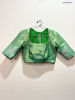 Picture of Green tissue saree with mahanati blouse