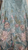 Picture of Blue embroidery cape lehenga