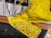 Picture of Ikkath saree with maggam work blouse
