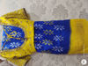 Picture of Ikkath saree with maggam work blouse