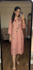 Picture of Hand work pink kurta never worn