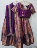 Picture of Pattu langa voni with maggam work blouse