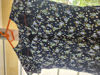 Picture of Elegant Navy Floral A-Line Stretchable Maxi Dress