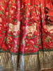 Picture of Pichwai Red maggam lehenga 2-4 years