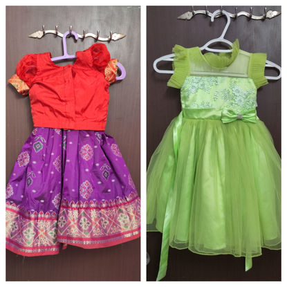 Picture of Frock and langa combo 2-3Y