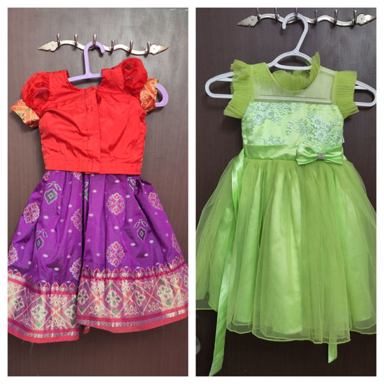 Picture of Frock and langa combo 2-3Y