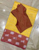 Picture of Checkered pattu Saree