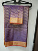 Picture of Vintage lavender Art silk saree