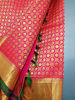 Picture of Maroonish Red bridal Kanchi pattu saree