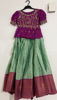 Picture of Benaras lehenga with maggam work blouse 6-7Y