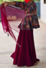 Picture of Maroon sharara 8-10y
