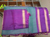 Picture of Pure vintage traditional light weight kanchipattu saree with gap border