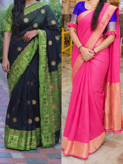 Picture of Exclusive Ethnic Saree Combo Collection