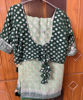 Picture of Mint green banarasi georgette saree