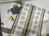 Picture of Mangalagiri pattu saree with giraffe print