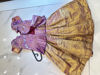 Picture of Gold and Pastel pattu parikini 1y