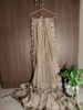 Picture of Champagne Rose Gold Bridal Lehenga