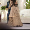 Picture of Champagne Rose Gold Bridal Lehenga