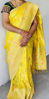 Picture of Mushru Silk Saree _ Bright Yellow