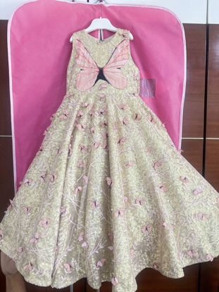 Picture of Designer Kids party wear frock 4-5y