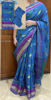 Picture of Blue kota cotton saree