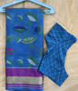 Picture of Blue kota cotton saree