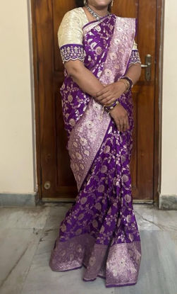 Picture of Banaras meenakari Pattu saree