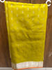 Picture of Mehendi green pattu saree with maggam blouse