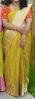 Picture of Mehendi green pattu saree with maggam blouse