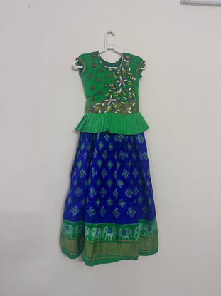 Picture of Ikkath pattu Lehenga