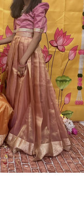 Picture of Tissue organza Lehanga blouse 8-10Y