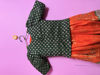 Picture of Pattu lehenga and Benaras frock 4-5Y