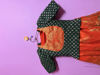 Picture of Pattu lehenga and Benaras frock 4-5Y