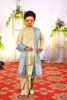 Picture of Pattu Dhoti with Maggam work and Kanduva - 6Y