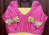 Picture of Mangalagiri pure handloom pattu with scallop embroidery