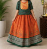 Picture of Pattu lehenga and Benaras frock 4-5Y