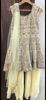 Picture of Lemon yellow embroided sharara set