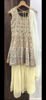 Picture of Lemon yellow embroided sharara set