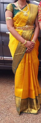 Picture of Pure kanchipuram pattu saree with blouse