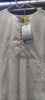 Picture of Off White Embroidered panelled A-line anarkali shape Kurta, Palazzos and Dupatta