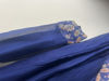 Picture of Blue floral Anarkali with palazzo